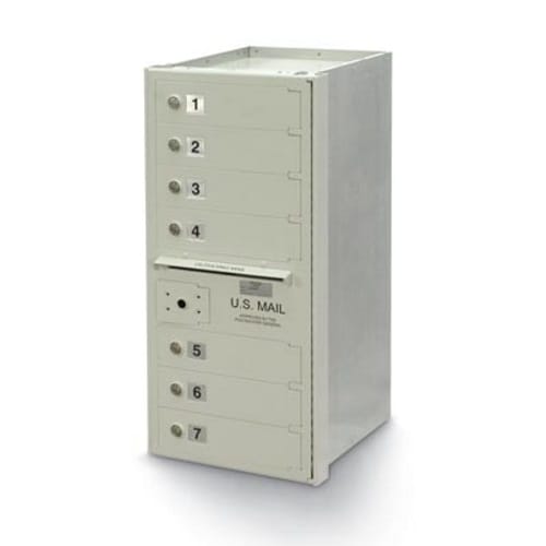 7-Door 4C High Security Horizontal Mailbox preview 1